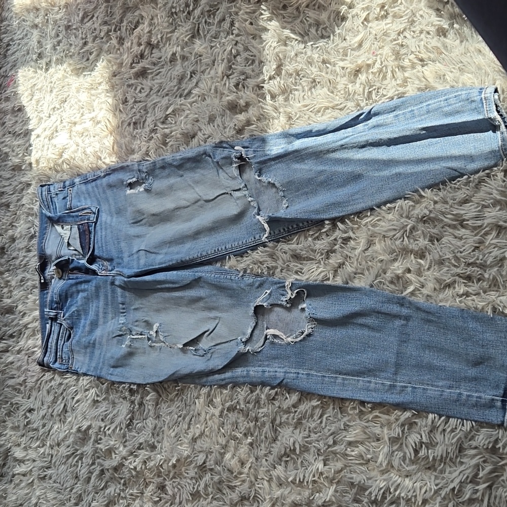 Women's Express Distressed Jeans